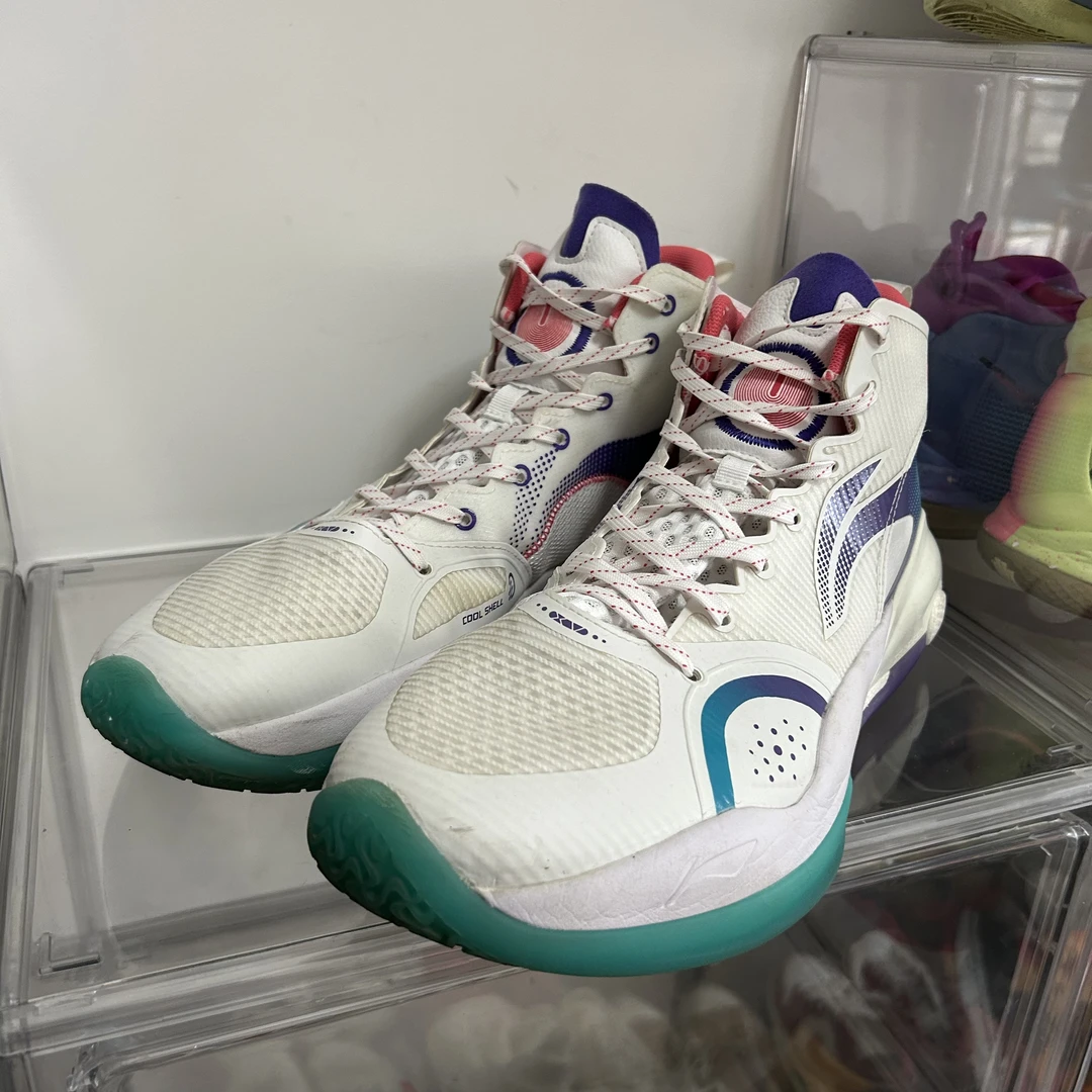 46码/李宁驭帅15篮球鞋/正品中古球鞋/95新无盒