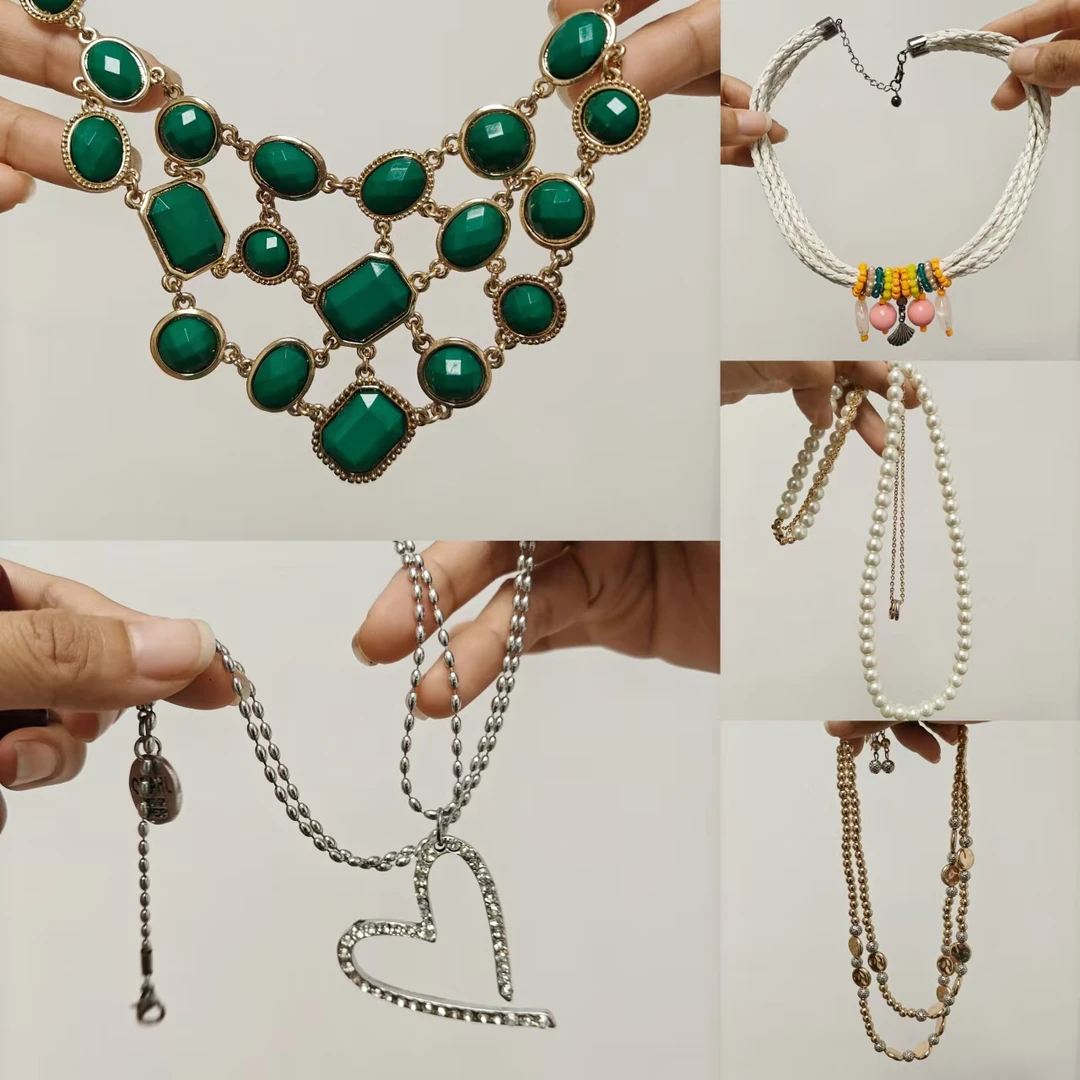 合金亚克力项链 3/样品项链默认有瑕