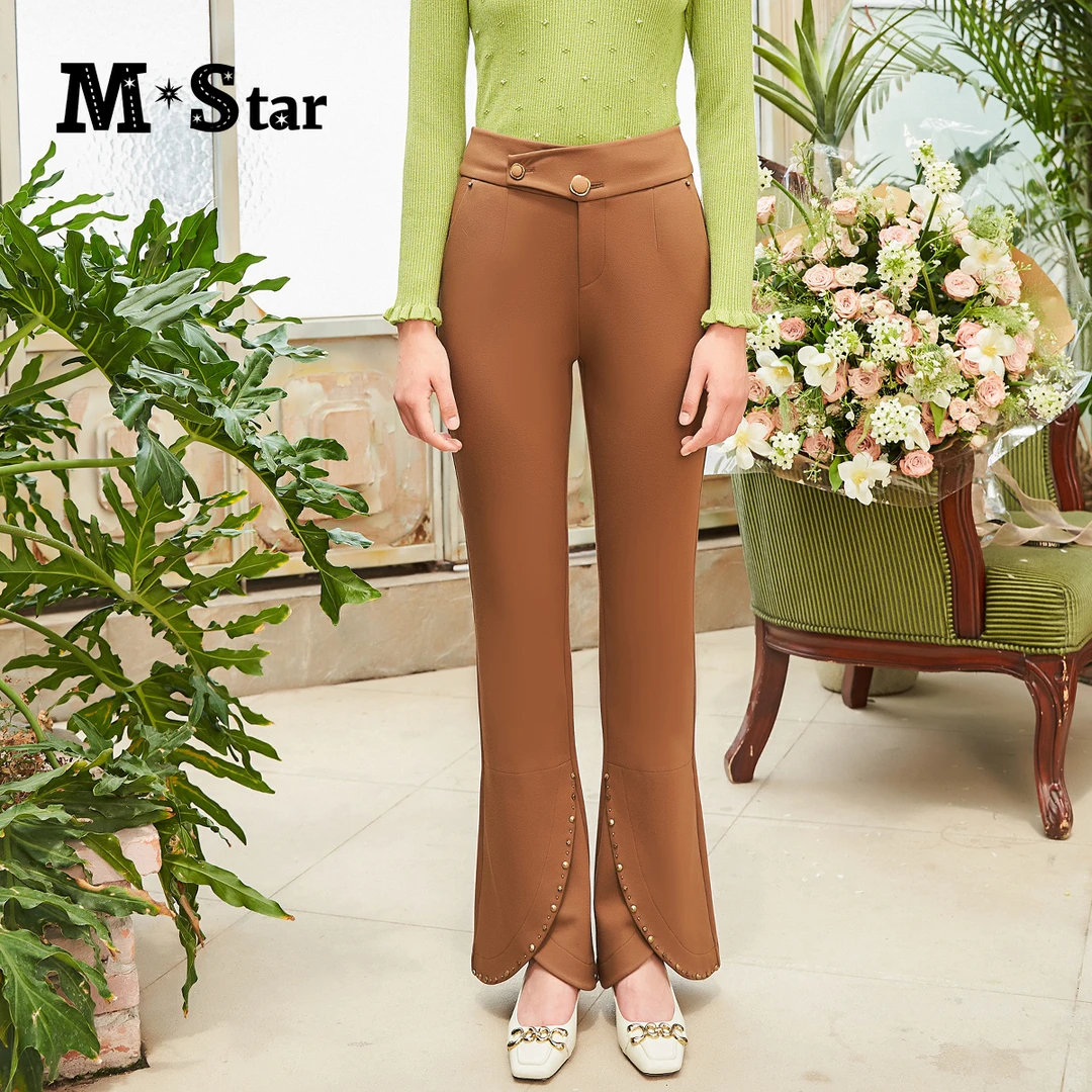 M-Star显瘦喇叭长裤SCCK142525