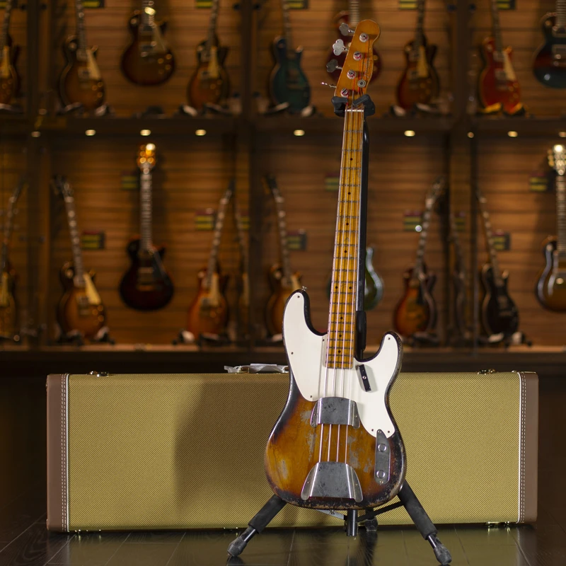 世音琴行 Fender MasterBuilt 大师制作 Vincent 55 P贝斯 电贝司