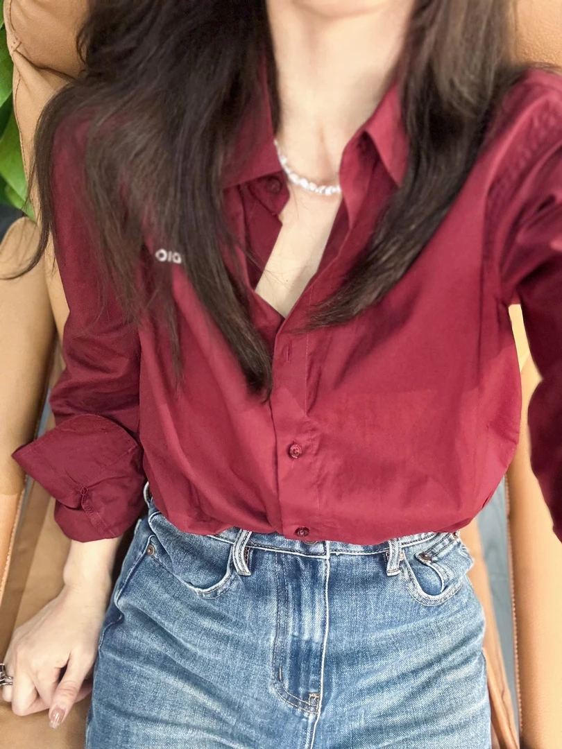 【Azlg】英伦复古时尚细格子学院风日系休闲长袖衬衫302-1