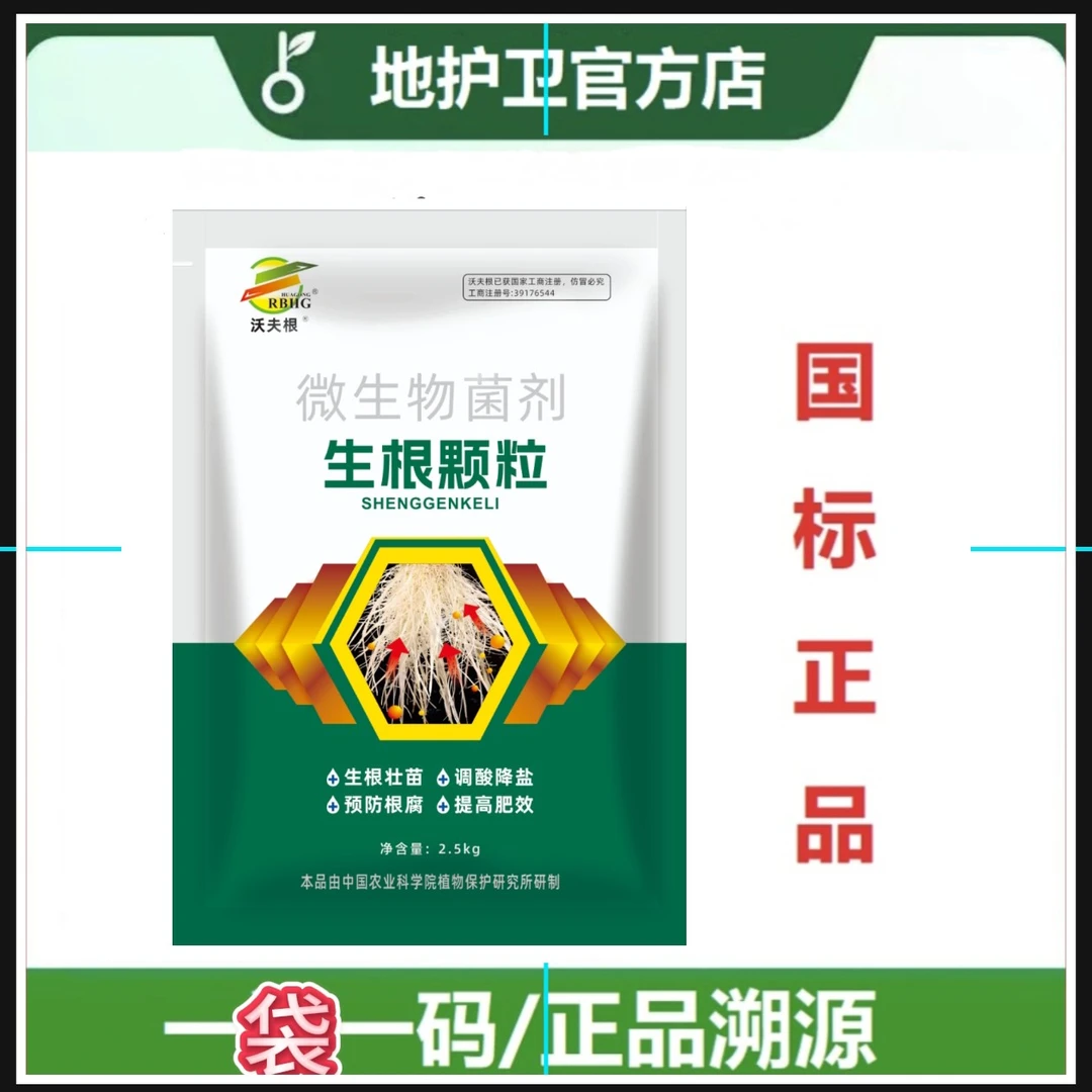 生根壮苗调酸降盐预防根腐提高肥效微生物菌剂