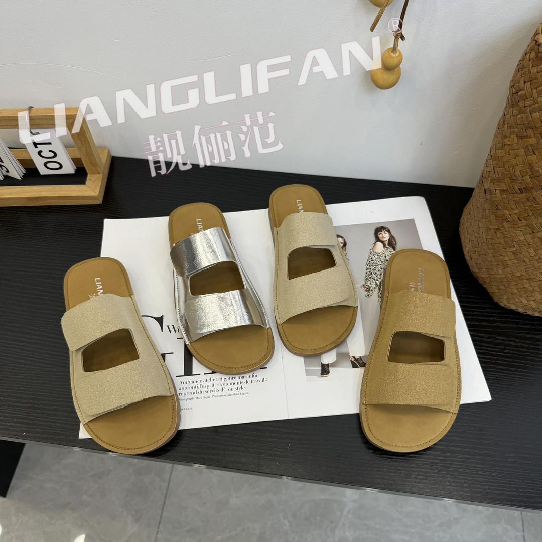 【卡芙琳 shoes】勃肯拖鞋女夏外穿2024新款一字凉拖防滑时尚