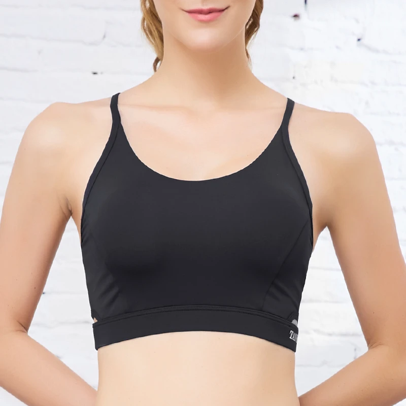 LS-04添波奇瑜伽背心透气时尚美背女士性感裸感舒适交叉弹力运动