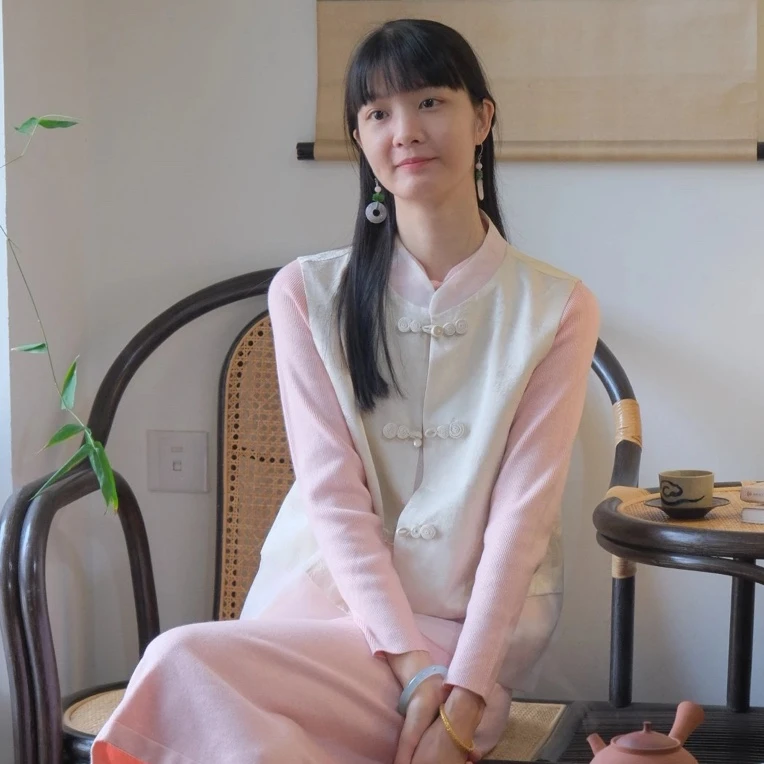 邱萍子 | 神奇的粉裙子 温柔百搭