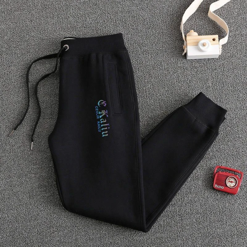 【纯棉】不起球运动裤春秋薄款卫裤女宽松显瘦休闲裤束脚夏季长裤