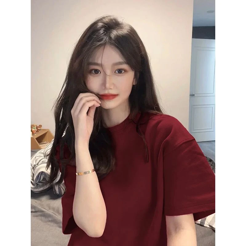 扣号链接气质短袖介意勿拍