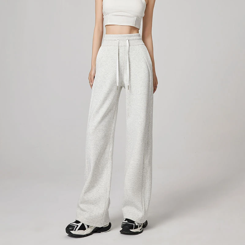 XVRV【思思姐专属】修饰腿型！提臀神裤！运动卫裤高腰显瘦垂感阔腿裤