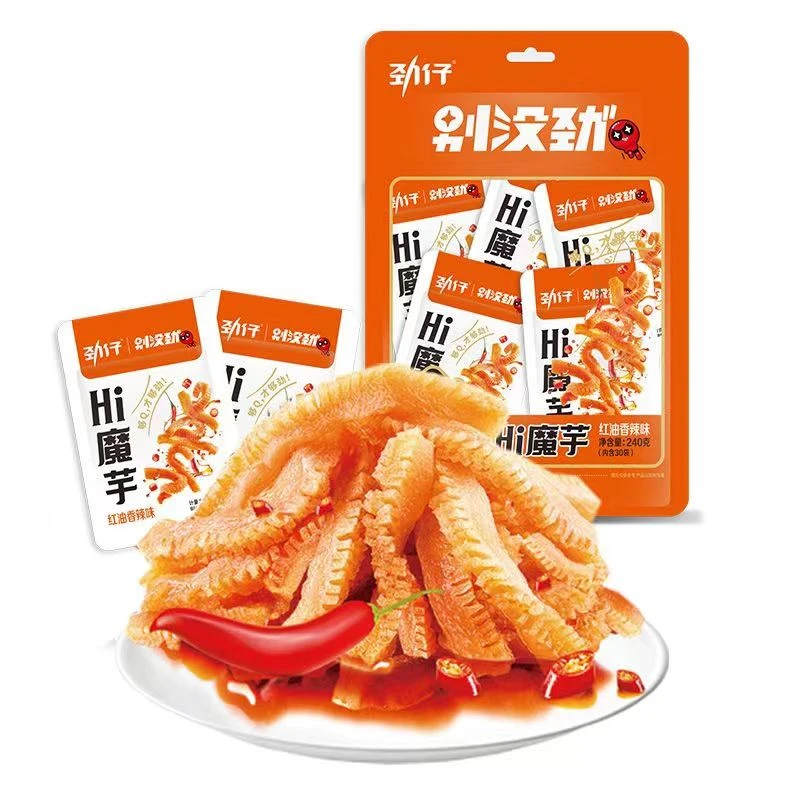 劲仔魔芋爽辣味小零食解馋魔芋丝休闲网红零食素毛肚