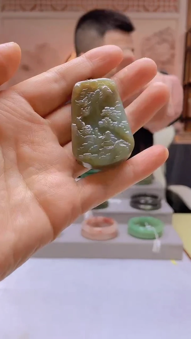 【闪购商品】和田玉（糖玉）颈饰未镶嵌33