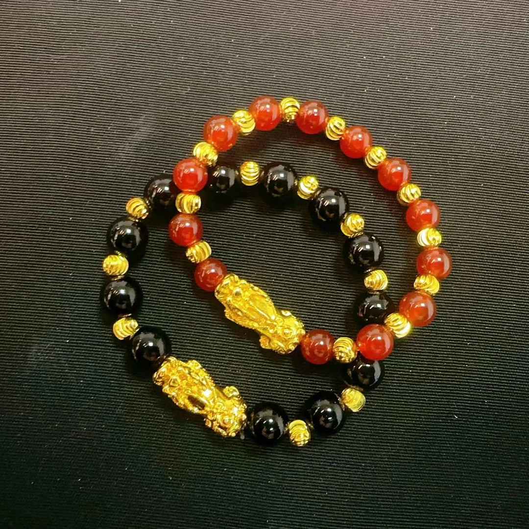 合金手链 2024爆款【男女小貔貅】不掉色不褪色手工精美时尚大气