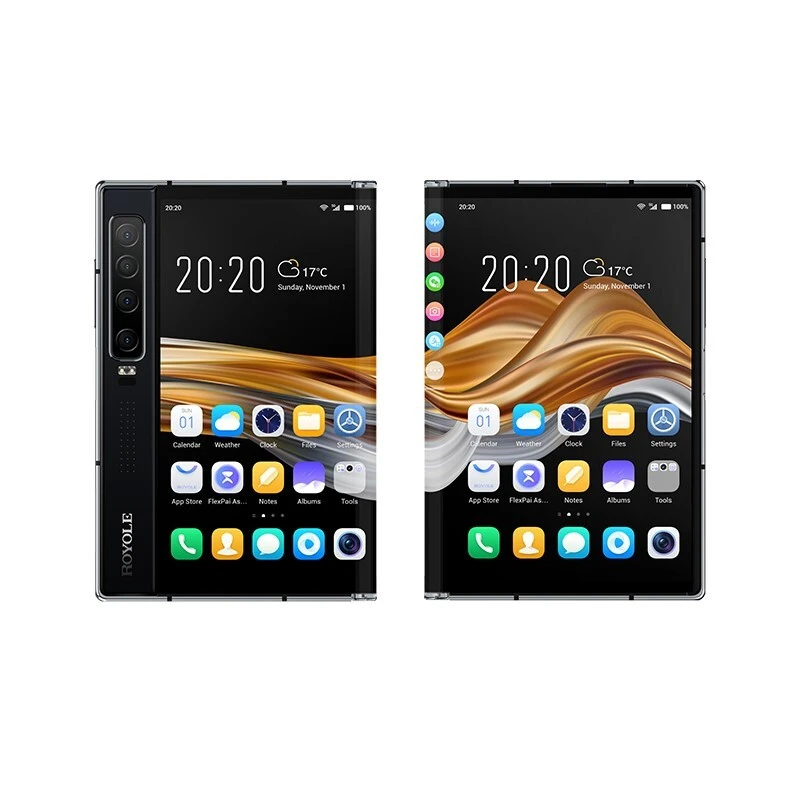 全新未使用 柔宇 二代FlexPai 2 5G折叠屏手机商务高端折叠手机