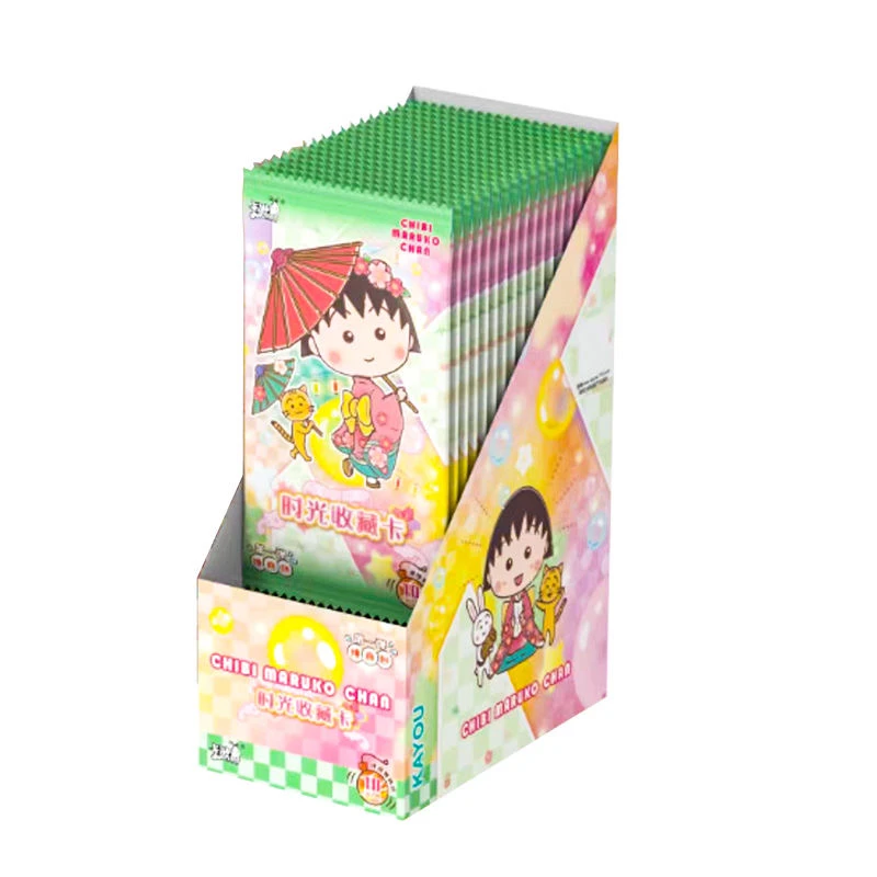 【拆盒】樱桃小丸子卡牌正版卡游小丸子时光收藏卡纯真包卡片