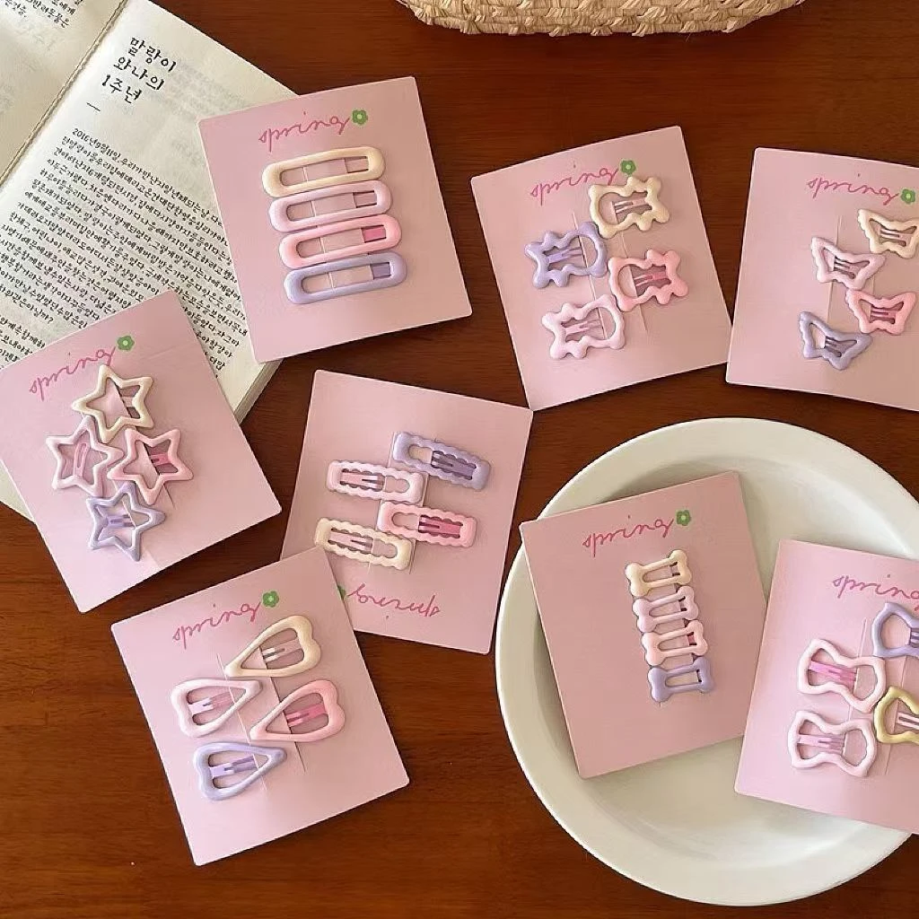 星星发夹可爱刘海夹甜美边夹女侧边碎发夹小夹子发饰bb夹公主发饰