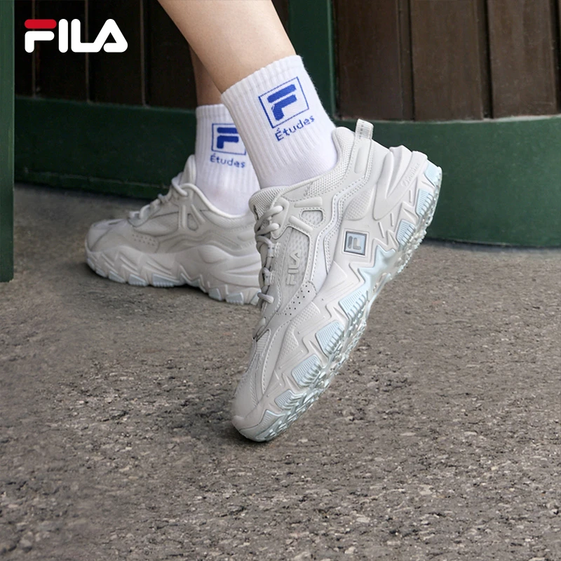 Fila/斐乐女鞋【掠夺者2代】经典复古运动厚底老爹鞋 F12W322105F