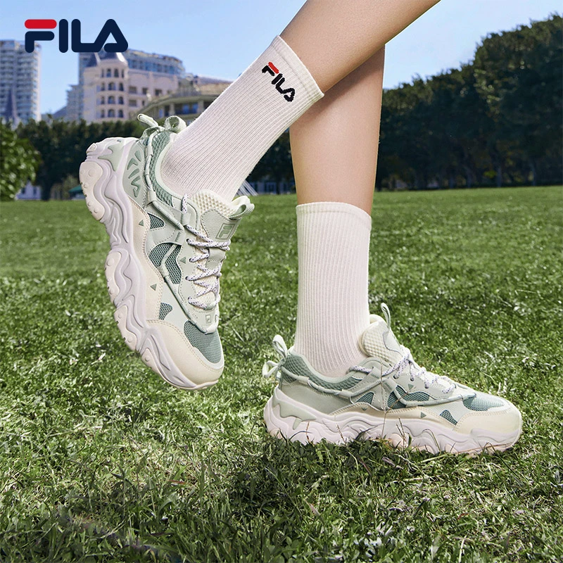Fila/斐乐运动鞋猫爪5代夏季【雅丹风】透气老爹鞋F12W422103F