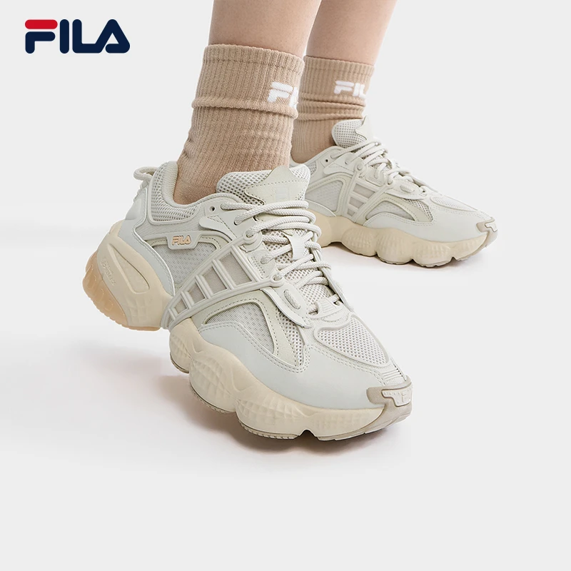 FILA斐乐女鞋云梯鞋|新款千禧风跑鞋复古运动老爹鞋F12W322101F