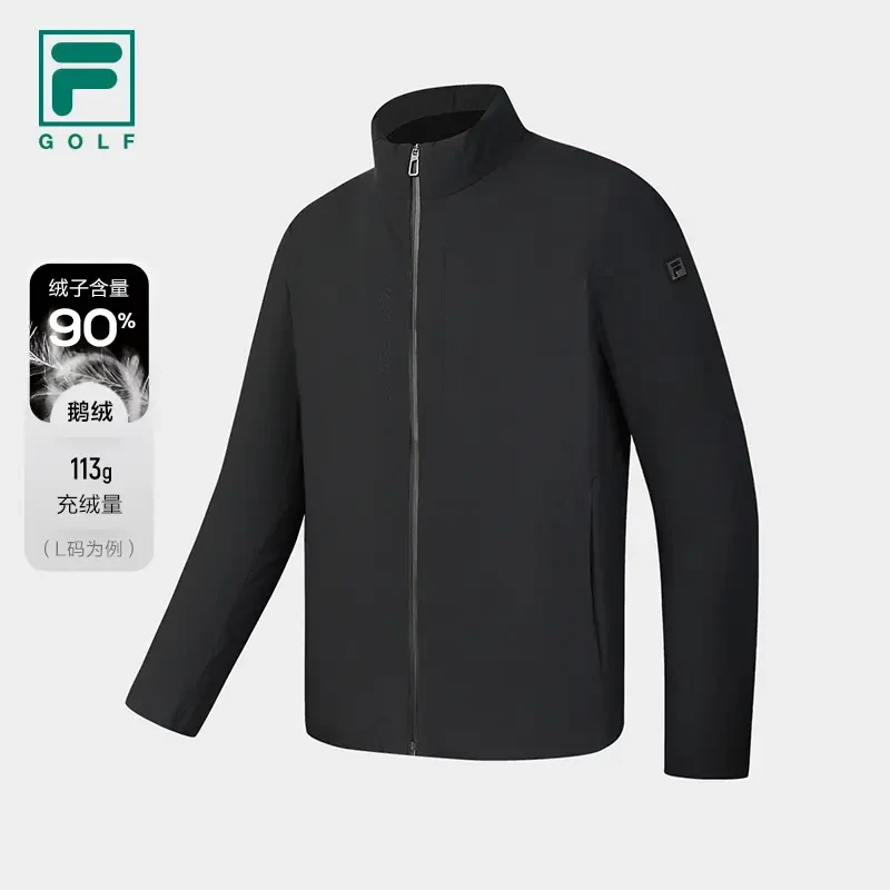 Fila/斐乐羽绒服【鹅绒90%】商务棉羽秋冬款保暖上衣A11M445907F