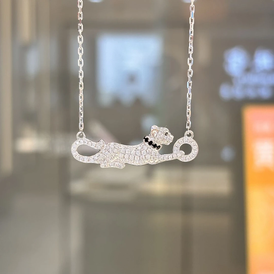 pt950铂金豹子百搭套链