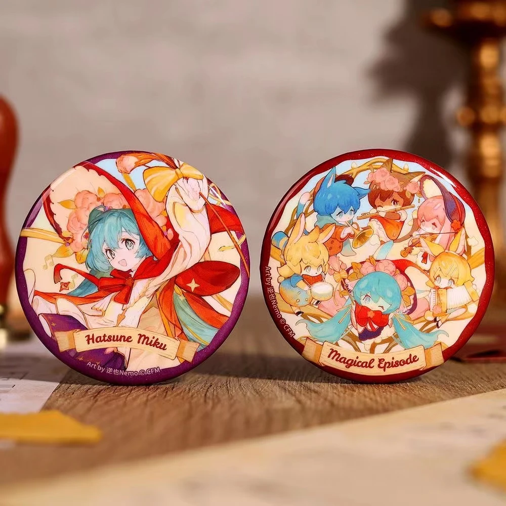 《初音未来》未来乐礼系列马口铁徽章 纪念色纸