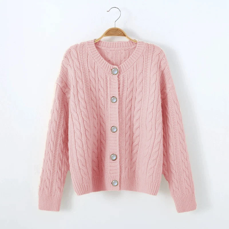 【远哥专属】FEEL SURE 小香风麻花毛衣  YQ00101