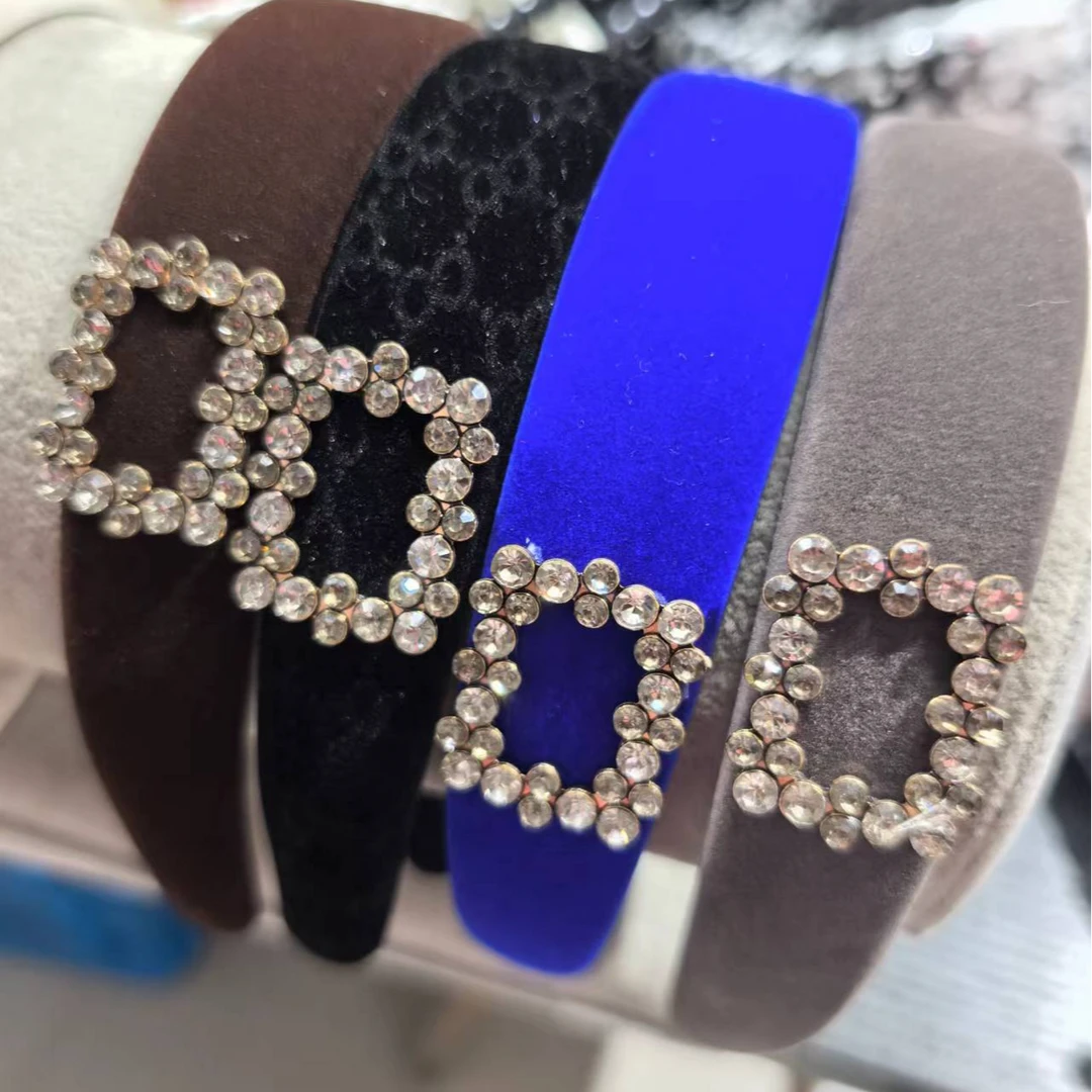 【直播间自选链接】手工气质时尚百搭复古网红发饰发箍