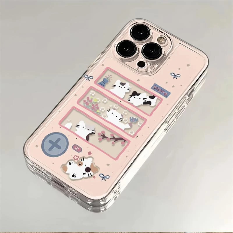 两只普通猫适用苹果小米oppovivo华为iPhone12/13/14/15