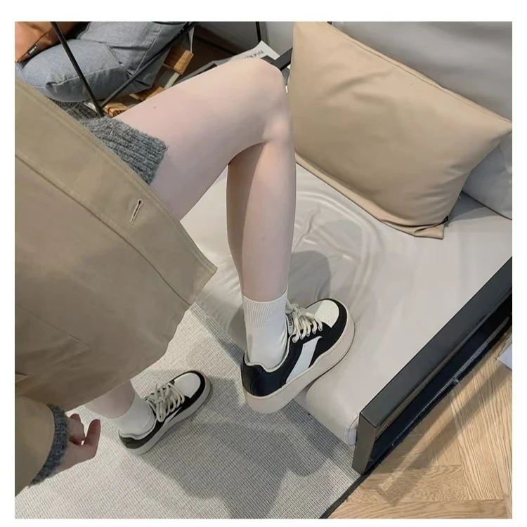 9-36 超火小白鞋女2024秋季新款百搭轻便防滑厚底学生休闲板鞋