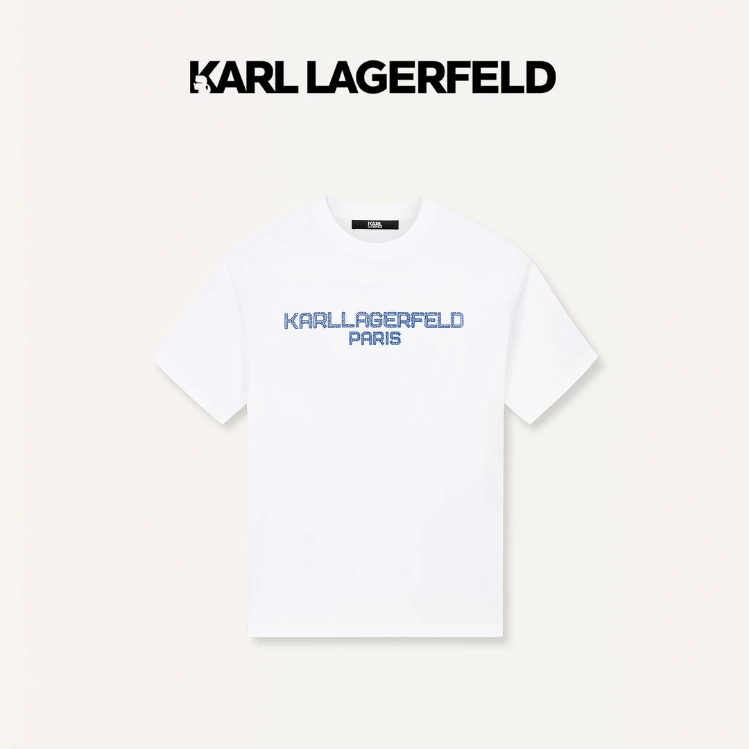 KARL LAGERFELD卡尔拉格斐24新T恤老佛爷241N1715