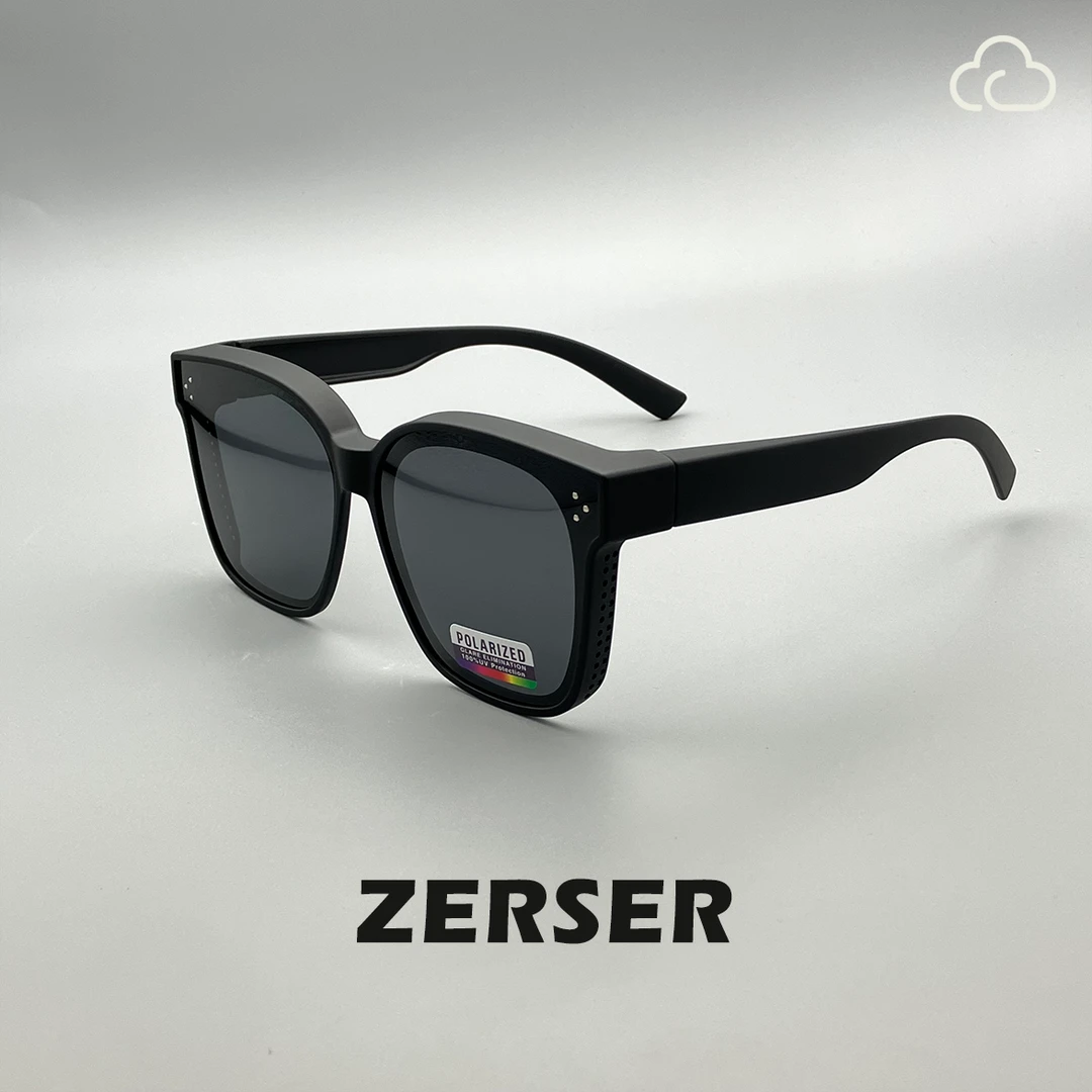 英国墨镜ZEERSER|套镜墨镜时尚百搭复古太阳镜防紫外线偏光眼镜