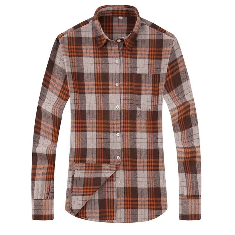 春秋款韩版格子长袖男士衬衫休闲时尚百搭宽松外套男装衬衣打底衫