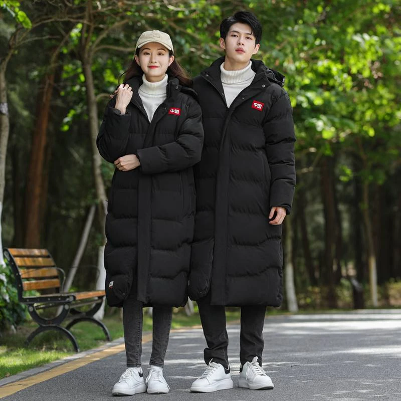 波司登国家队羽绒服男女体育生冬训防寒运动大衣过膝长款冬季训练