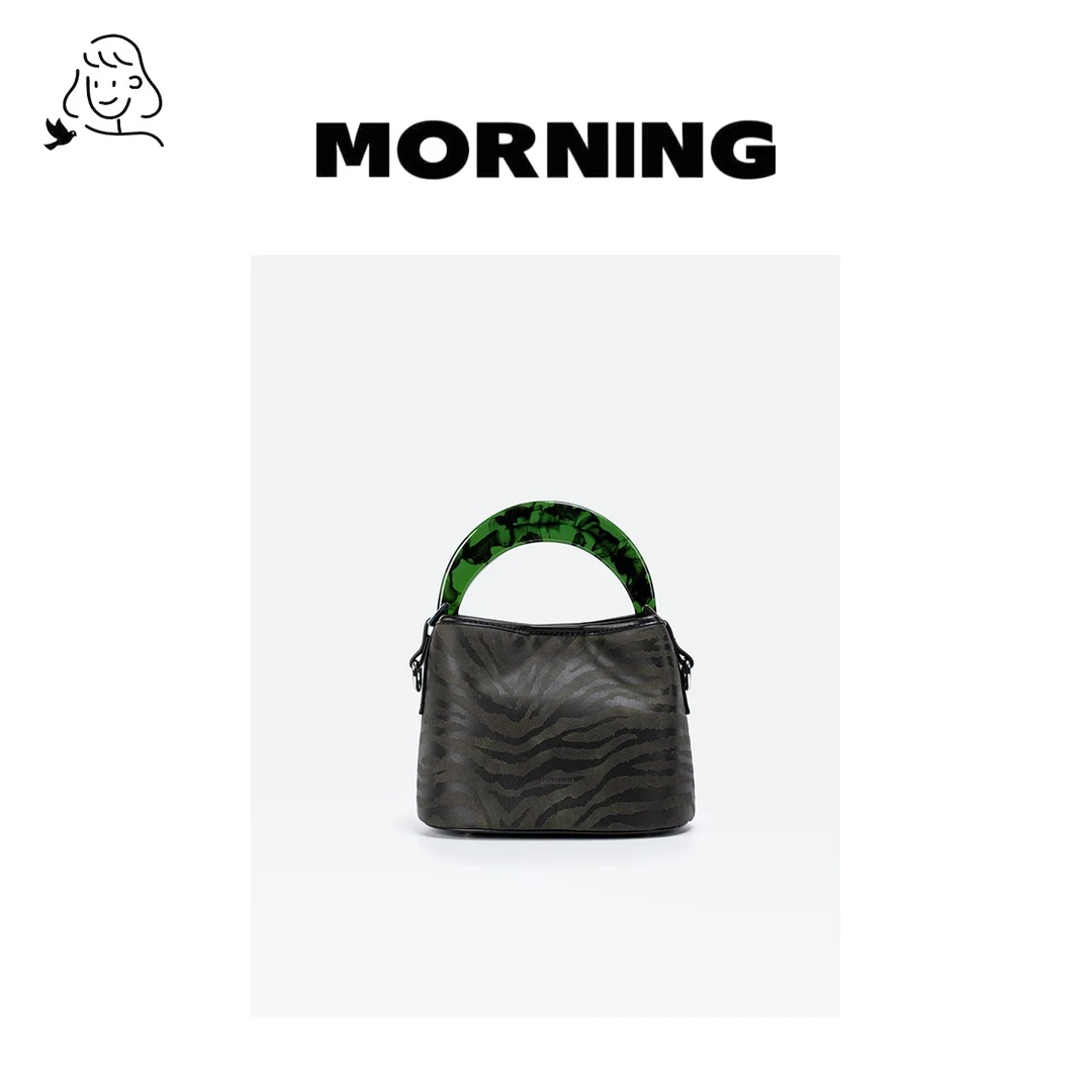 早安日记morning小众时尚女士气质复古斜跨手提包 81895