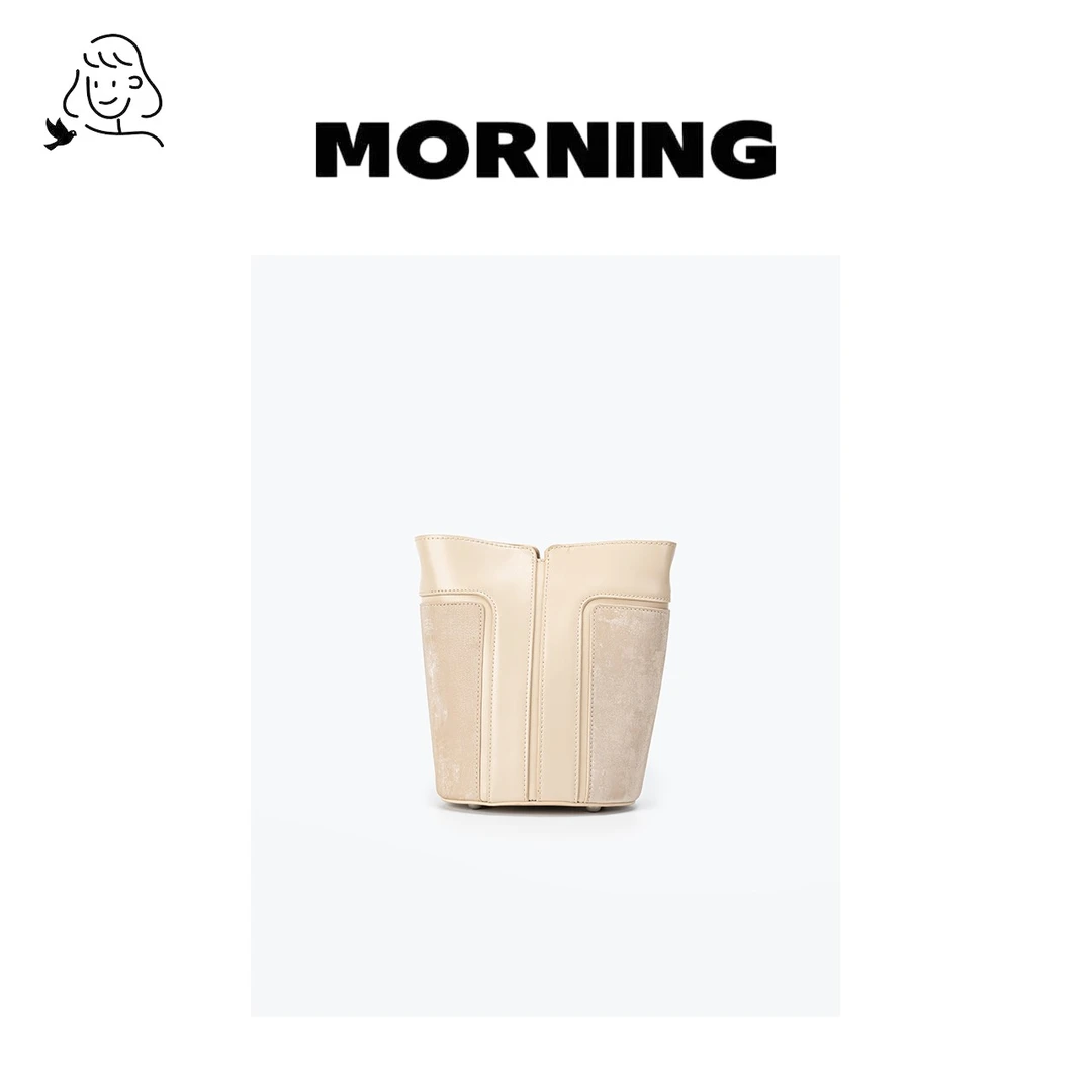 【035】早安日记morning#18015时尚女士通勤气质手提斜挎水桶包