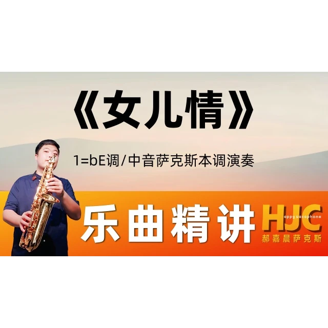 《女儿情》乐曲精讲【中音·四件套】