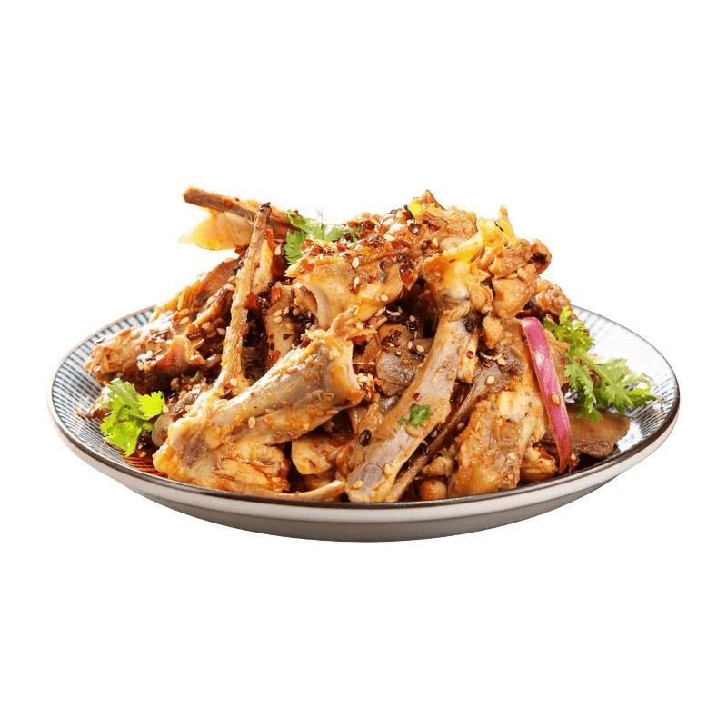 阳拌鸡架熏拌鸡骨架鸡锁骨鸡叉骨熟食速食东北非老季手撕凉拌