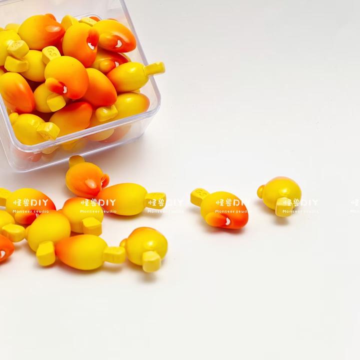 【芒果流芯棒冰-怪兽独家定制款】树脂DIY手工配件食玩系列创意手工