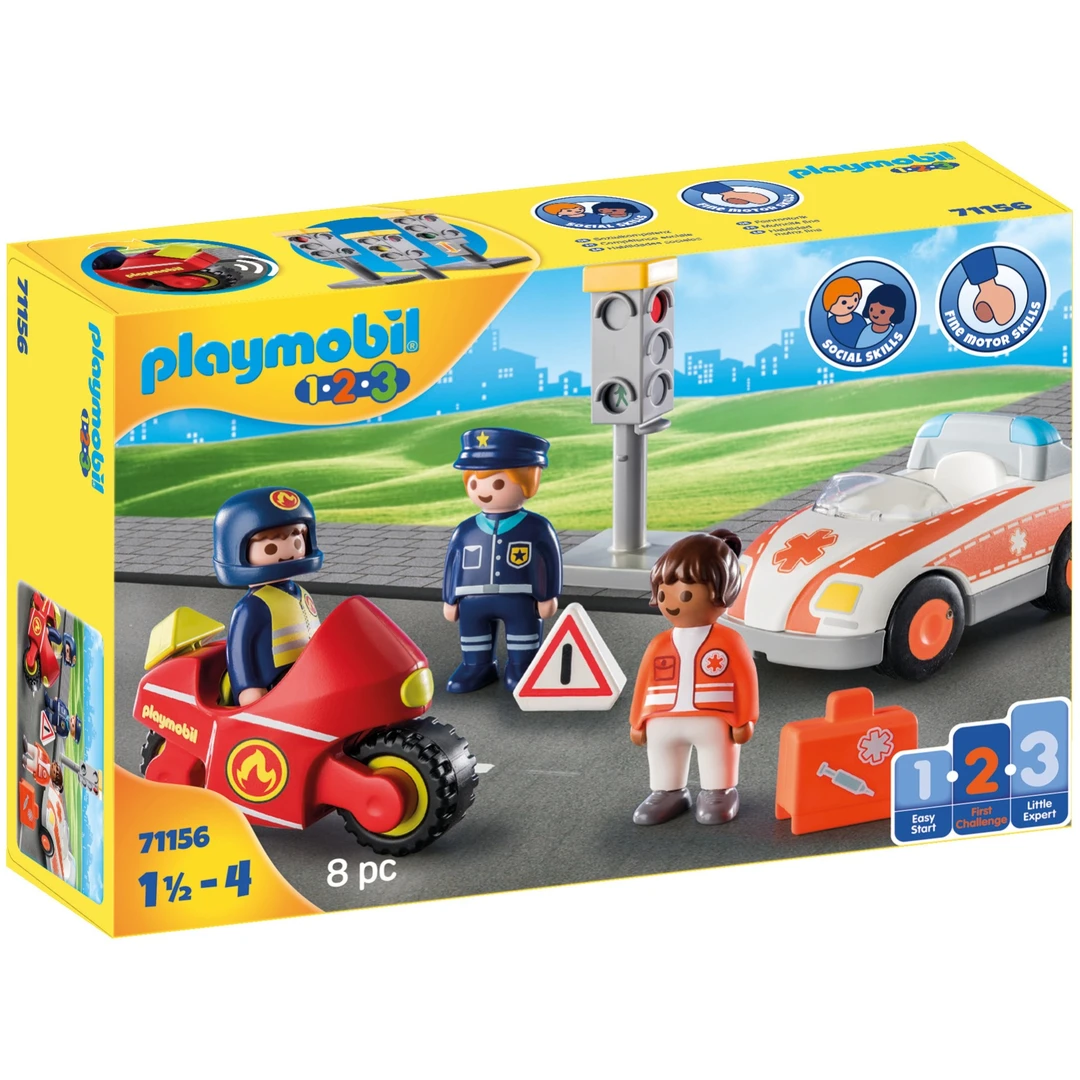 Playmobil/摩比世界71156平民英雄 儿童玩具