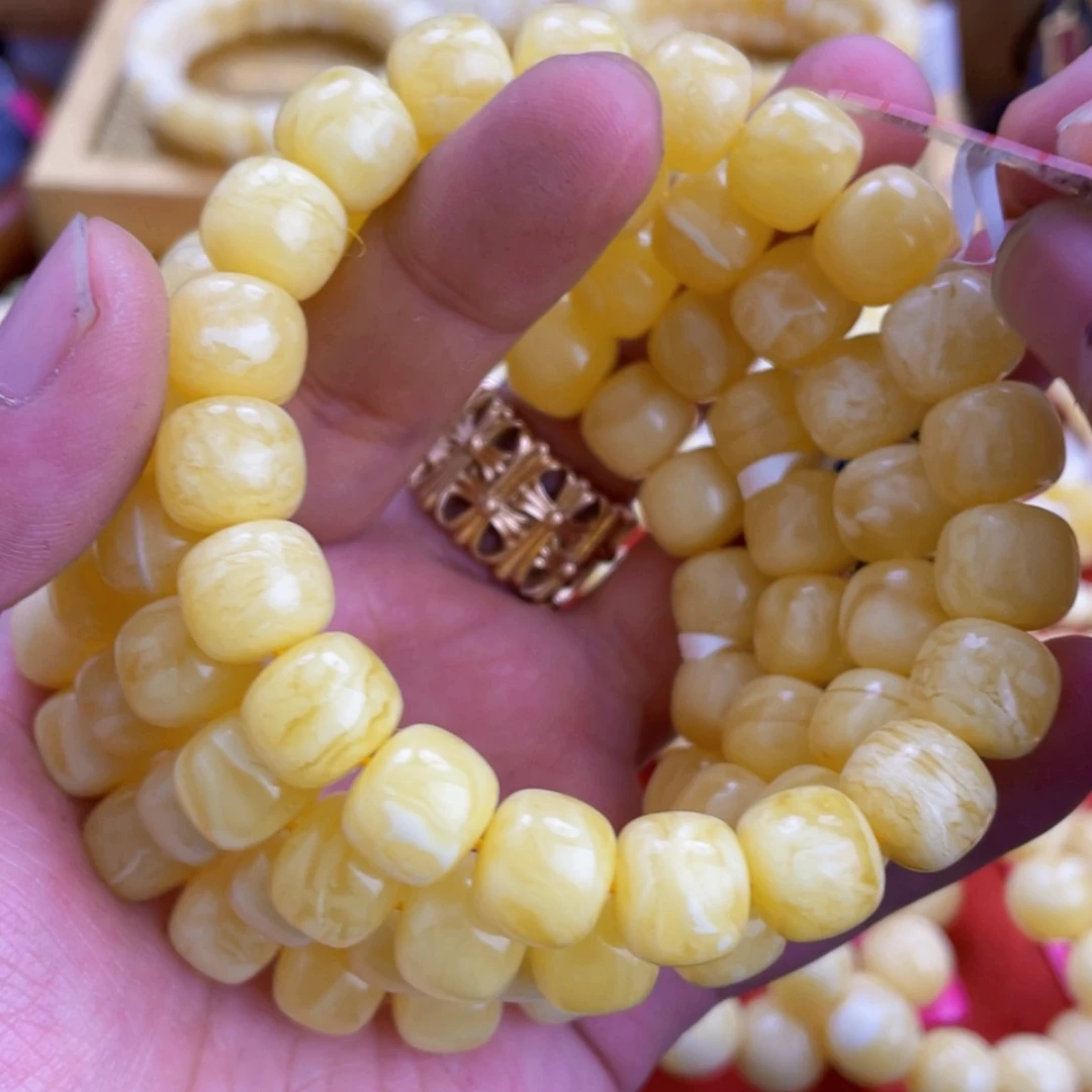 【闪购商品】琥珀手链未镶嵌W11093多样性发，发其中一件