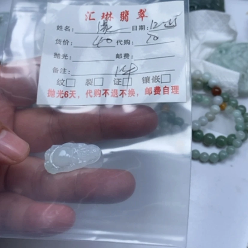 【闪购商品】翡翠颈饰未镶嵌缘
