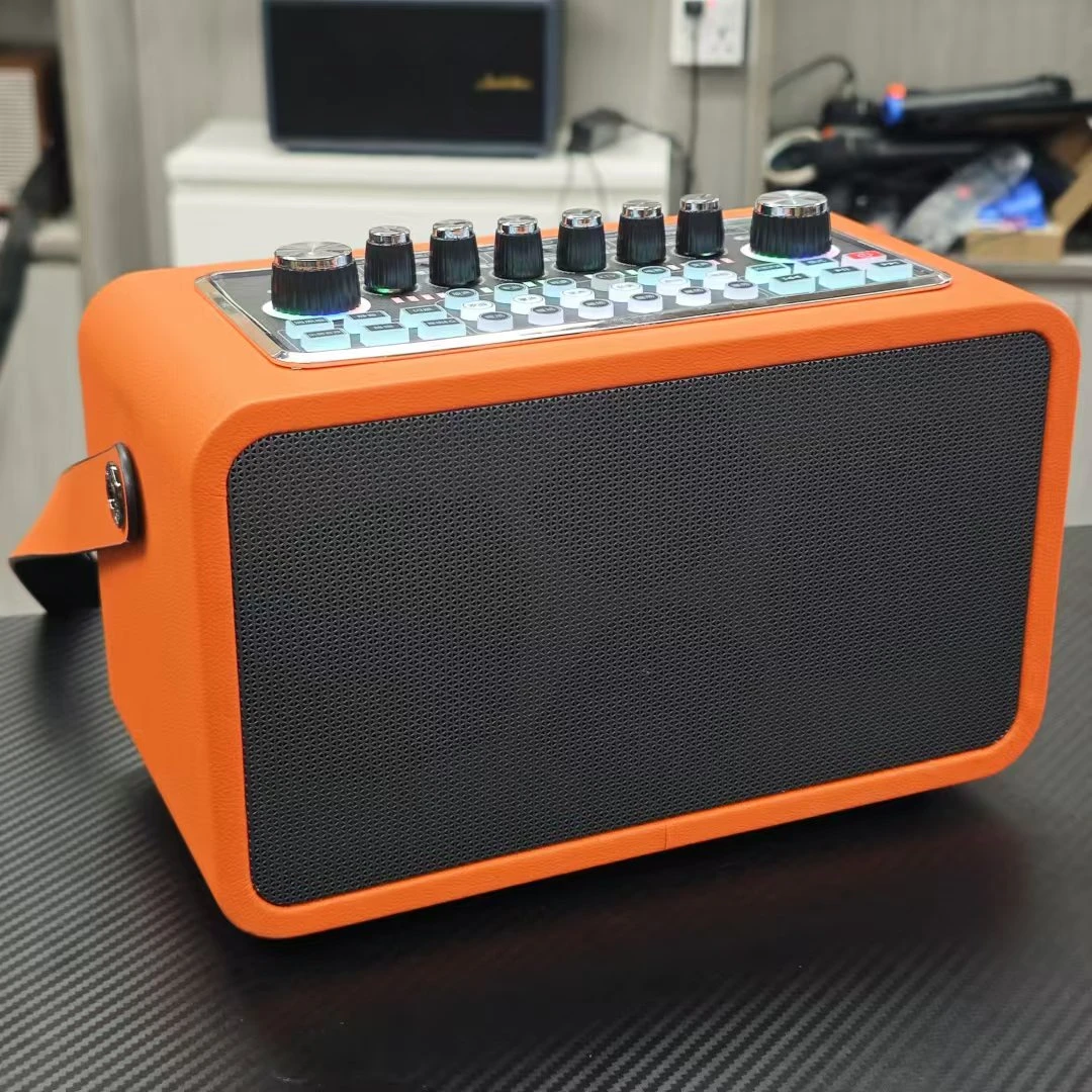 网红K歌音箱H2直播声卡蓝牙K歌唱歌通用一体机声卡无线麦蓝牙音箱