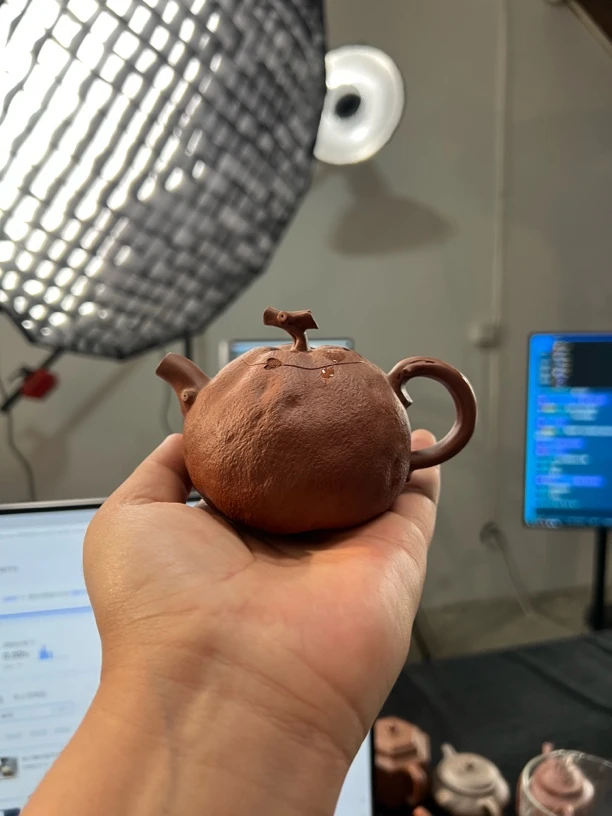 宜兴紫砂壶仿生器丑橘