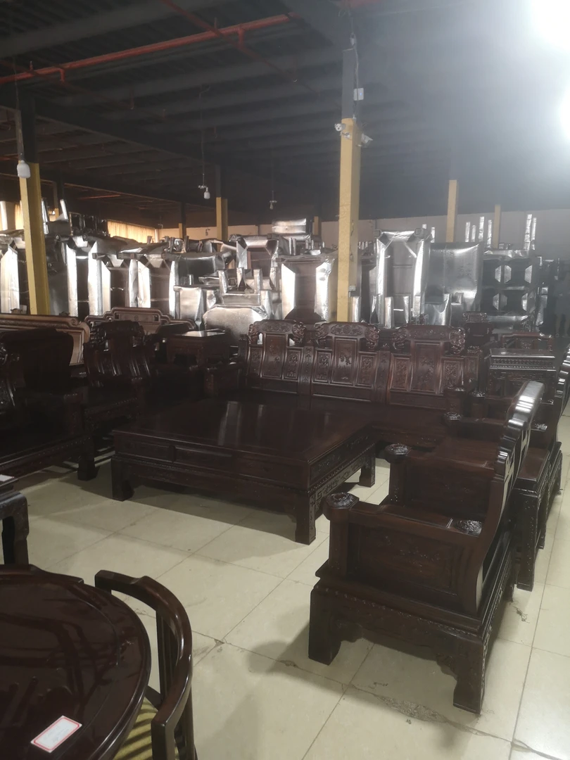 酸枝沙发客厅家具大象头福禄寿沙发