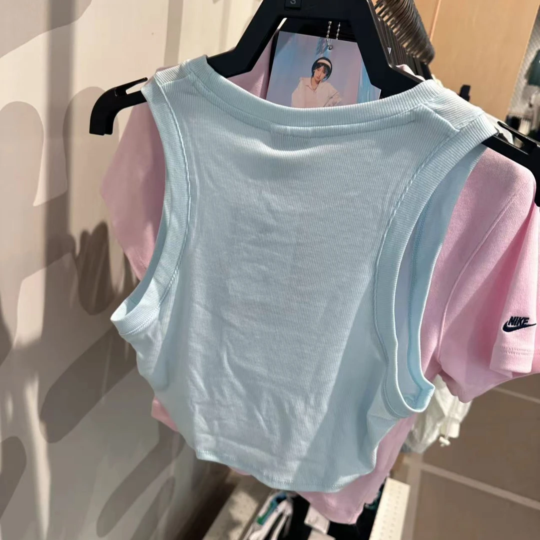 NIKE耐克女子AS W NSW ESSNTL RIB CRP TANK背心FB8280-474