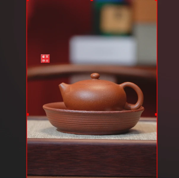 【闪购商品】扁西施降坡礼盒家用紫砂壶J183