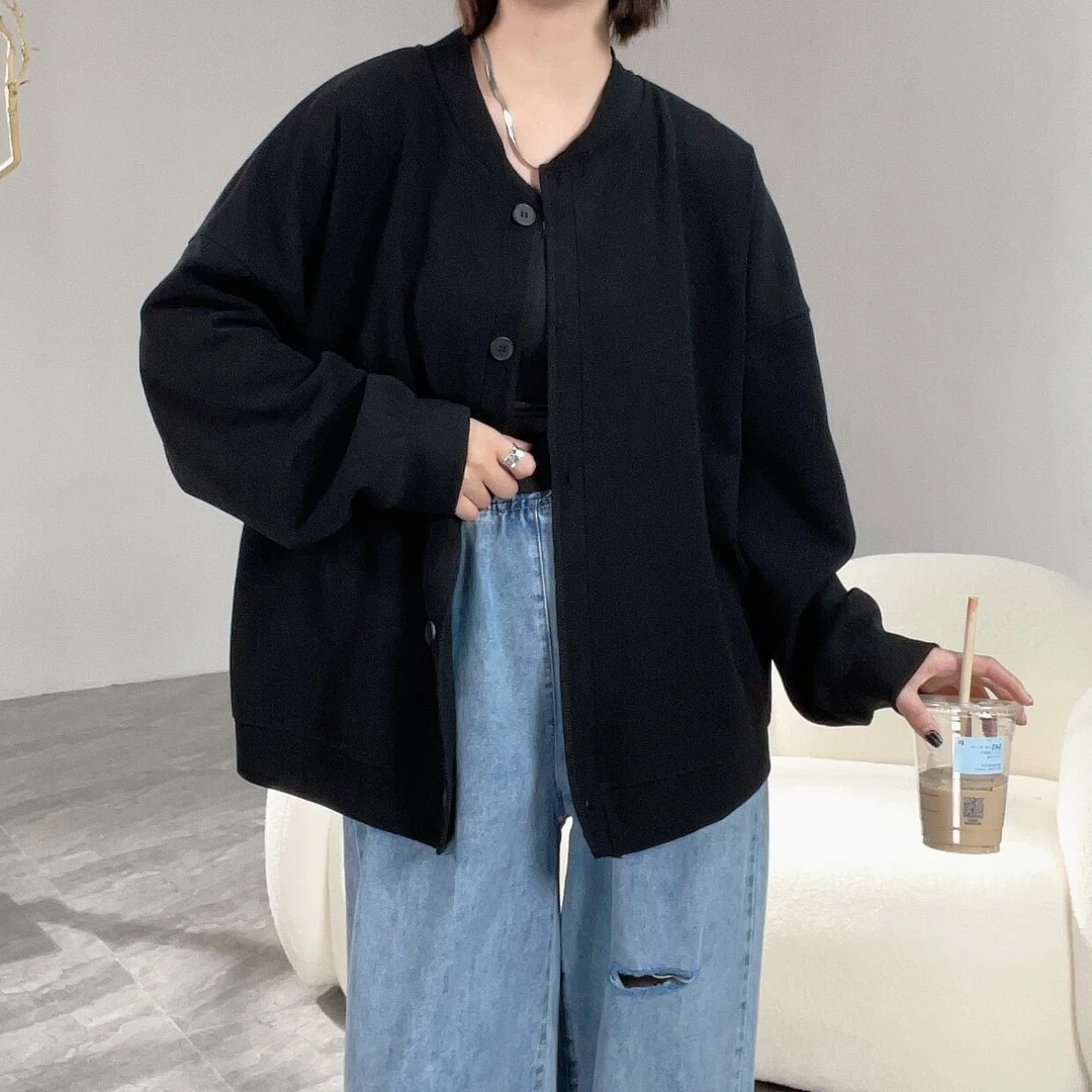 韩系春夏款开衫外套