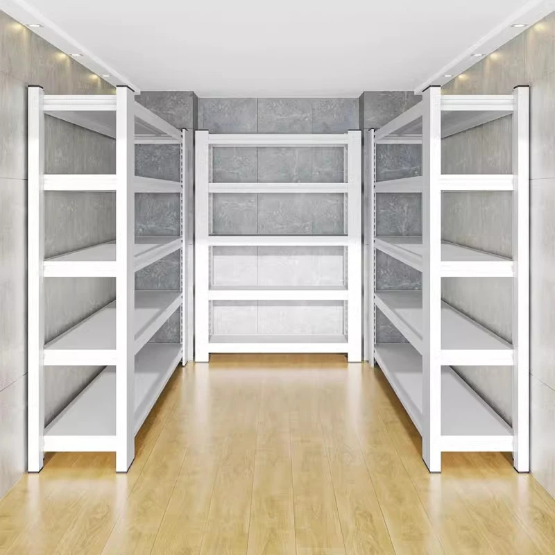 家用钢制货架超强承重多层落地置物架储物架角钢收纳架杂物铁架子