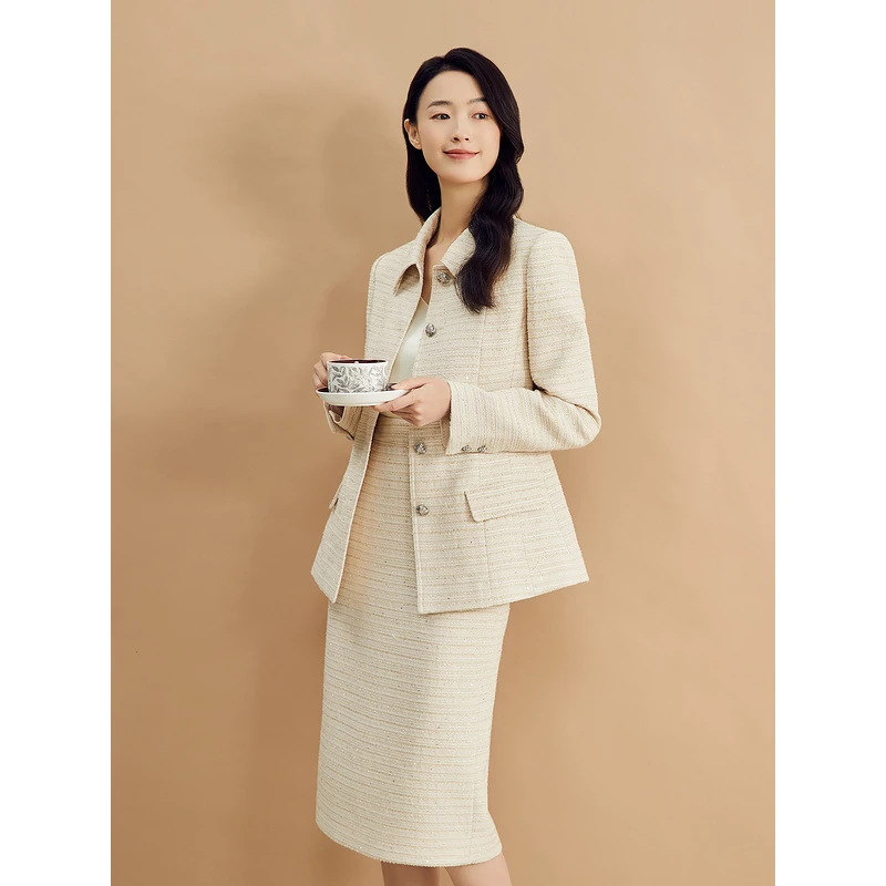 YINER音儿2025春季新款短外套8C34310500