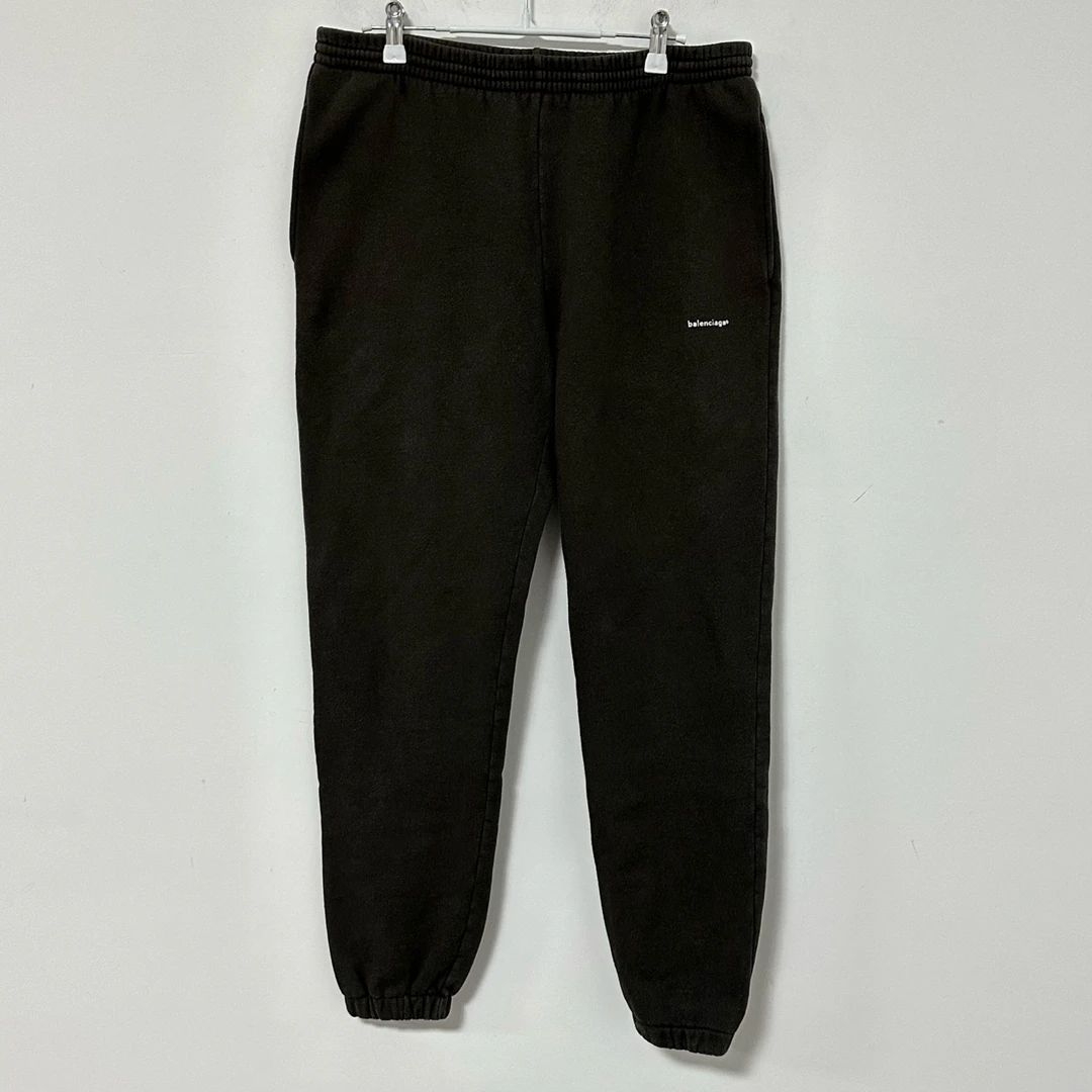 Balenciaga小logo做旧运动裤 s 99新