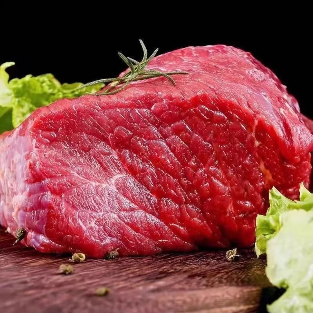 黄牛 牛腿肉 大块原切 新鲜包邮 炒菜 小炒 吃馅  牛肉干4斤包邮